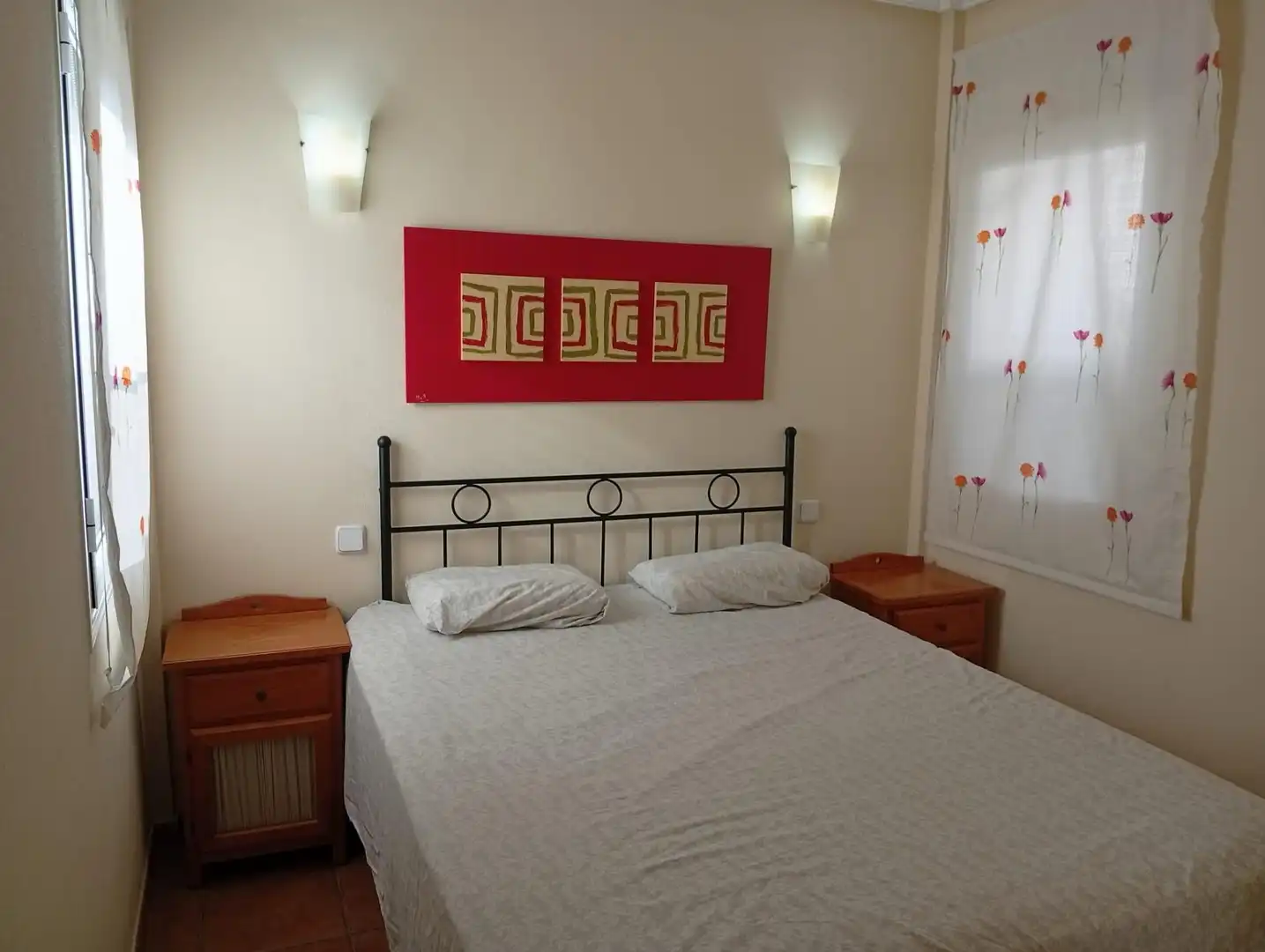 Bedroom of Apartments for sale in Vera  with Air Conditioner, Private garden and Terrace