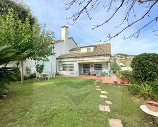 Garden of Single-family semi-detached for sale in Alella