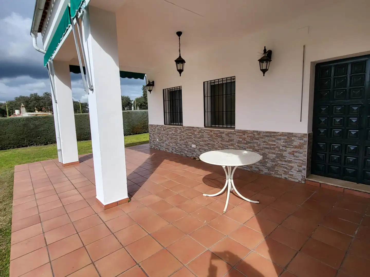Terrassa de Finca rústica en venda en Cáceres amb Aire condicionat, Calefacció i Jardí privat