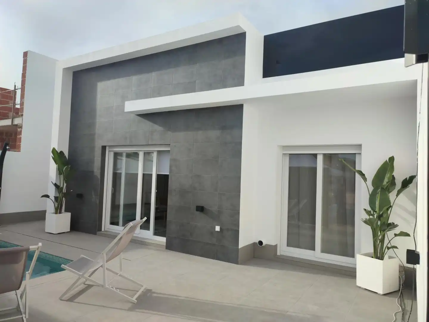 Vista exterior de Casa o chalet en venta en Torre-Pacheco con Jardín privado, Terraza y Piscina