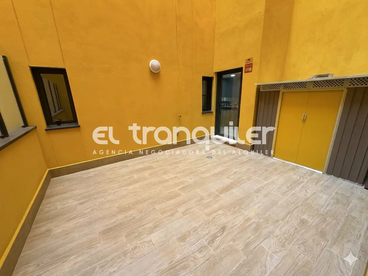 Terrace of Flat for rent in Madrid  with Air Conditioner, Terrace and Storage room