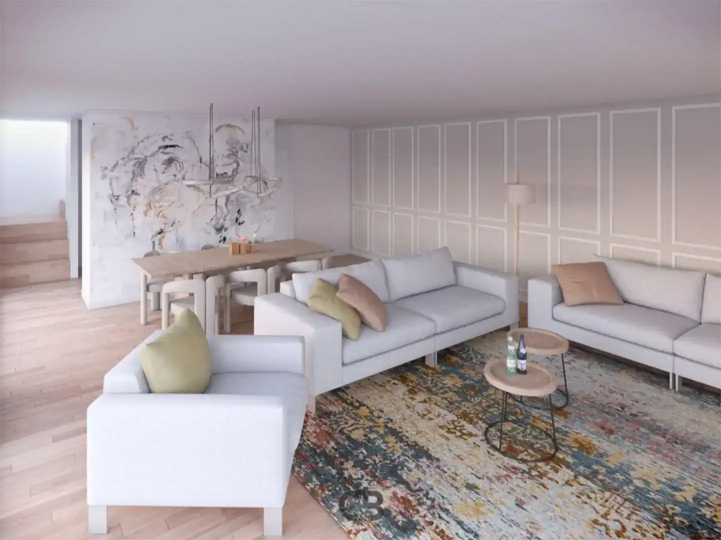 Sala de estar de Piso en venta en Matadepera, Barcelona