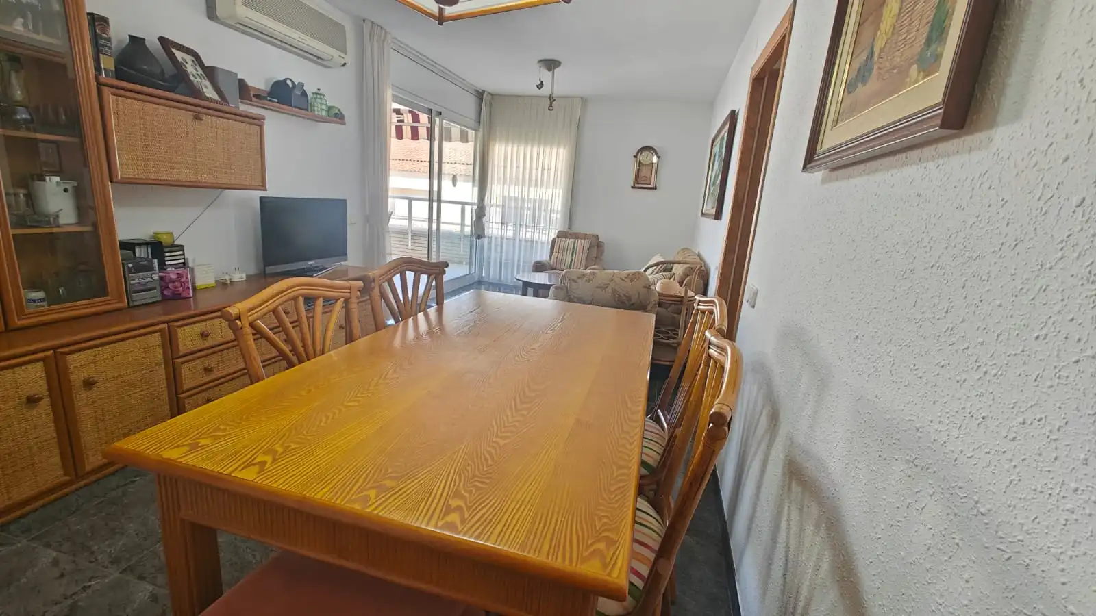 Esszimmer von Wohnung zum Verkauf in Cunit mit Klimaanlage, Heizung und Terrasse