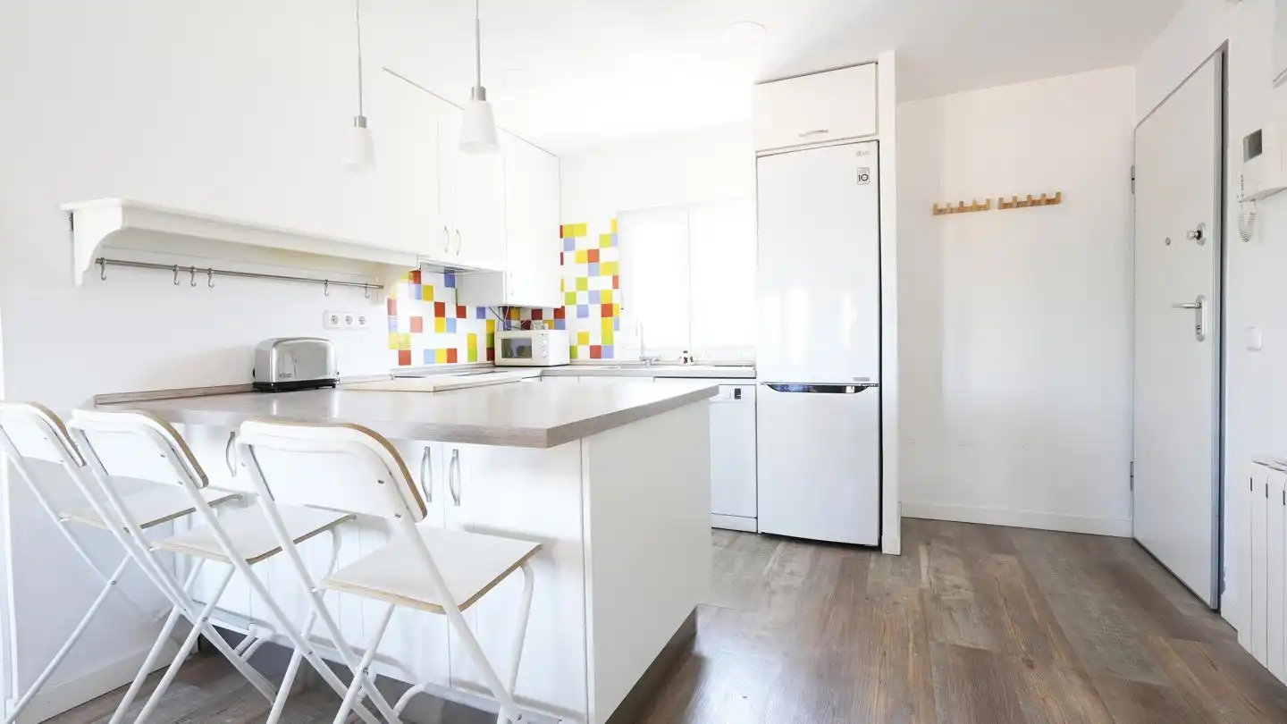 Kitchen of Flat for sale in Madrid  with Heating and Terrace