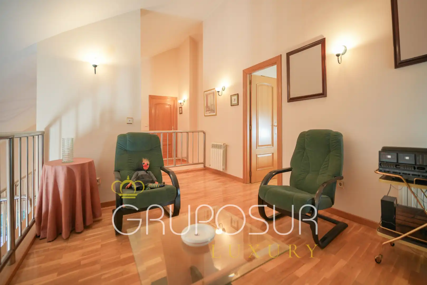 Sala de estar de Casa o chalet en venta en Boecillo con Calefacción, Jardín privado y Parquet