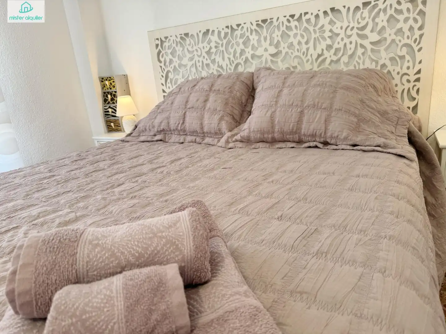 Bedroom of Apartments for rent in El Campello  with Air Conditioner, Terrace and Furnished