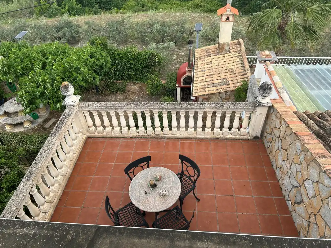 Terrassa de Casa o xalet en venda en Sempere amb Aire condicionat, Jardí privat i Terrassa