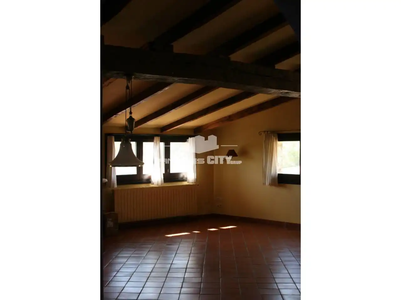 Sala d'estar de Casa o xalet en venda en Mieres (Girona) amb Calefacció i Jardí privat