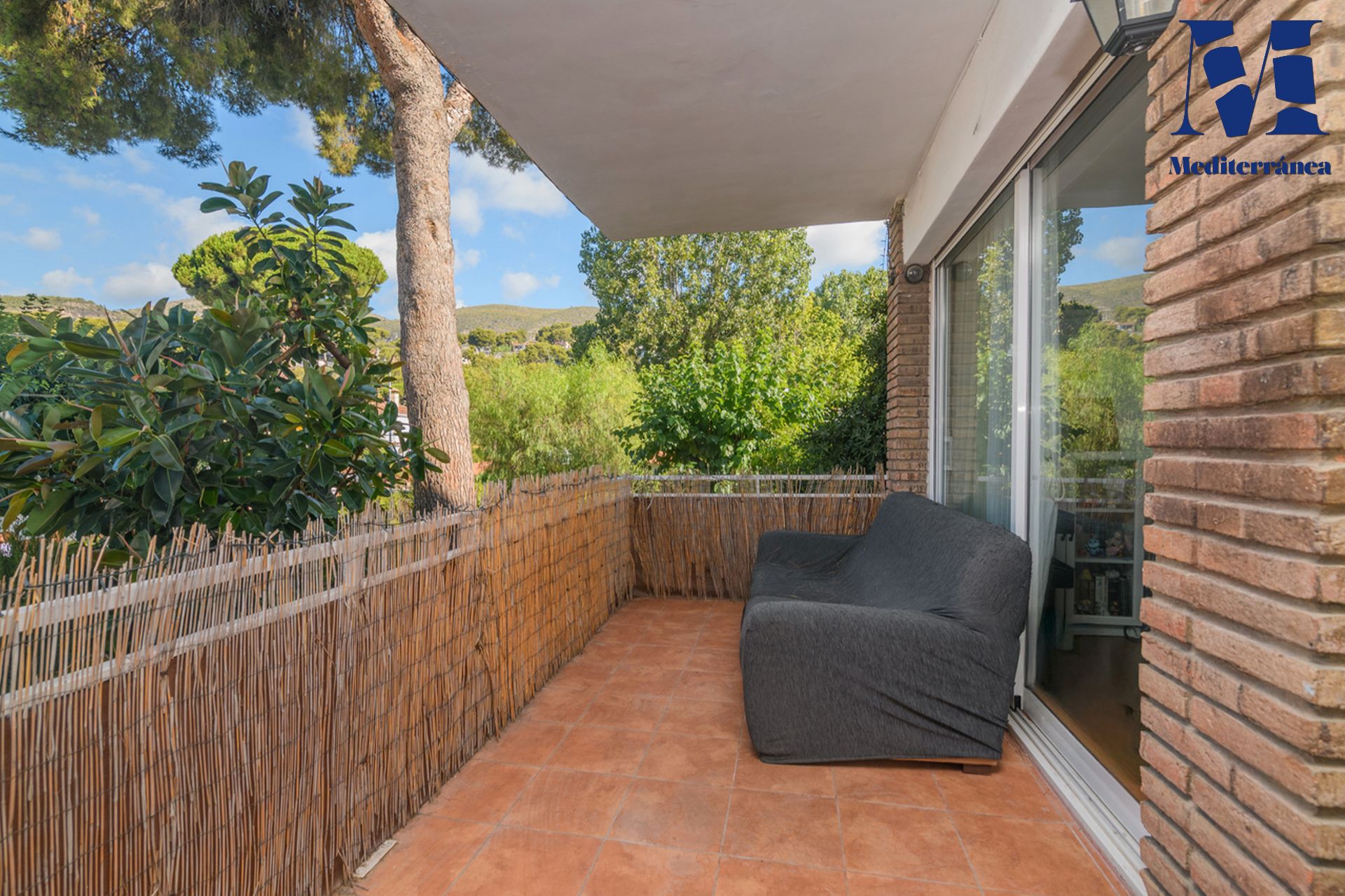 Garden of Apartment for sale in Castelldefels  with Air Conditioner, Parquet flooring and Terrace