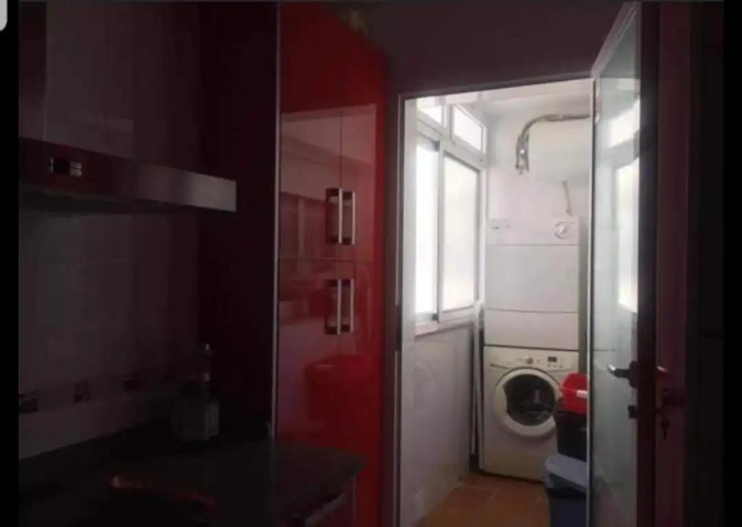 Cocina de Piso de alquiler en Roquetas de Mar con Aire acondicionado, Calefacción y Parquet