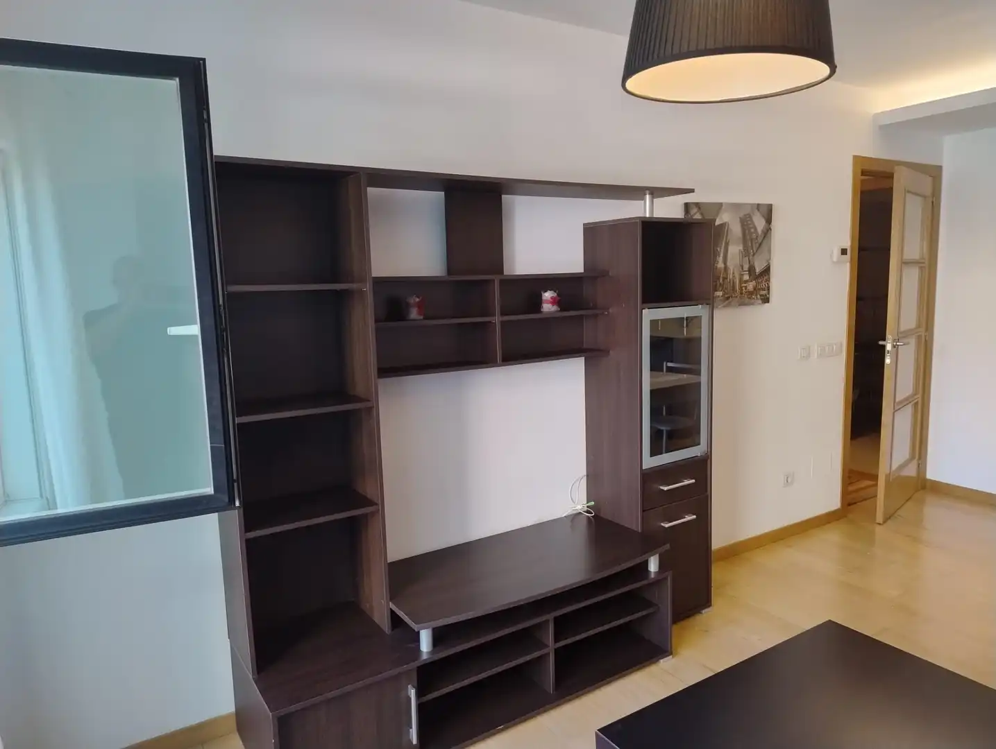 Sala d'estar de Pis de lloguer en Santiago de Compostela  amb Calefacció, Traster i Moblat