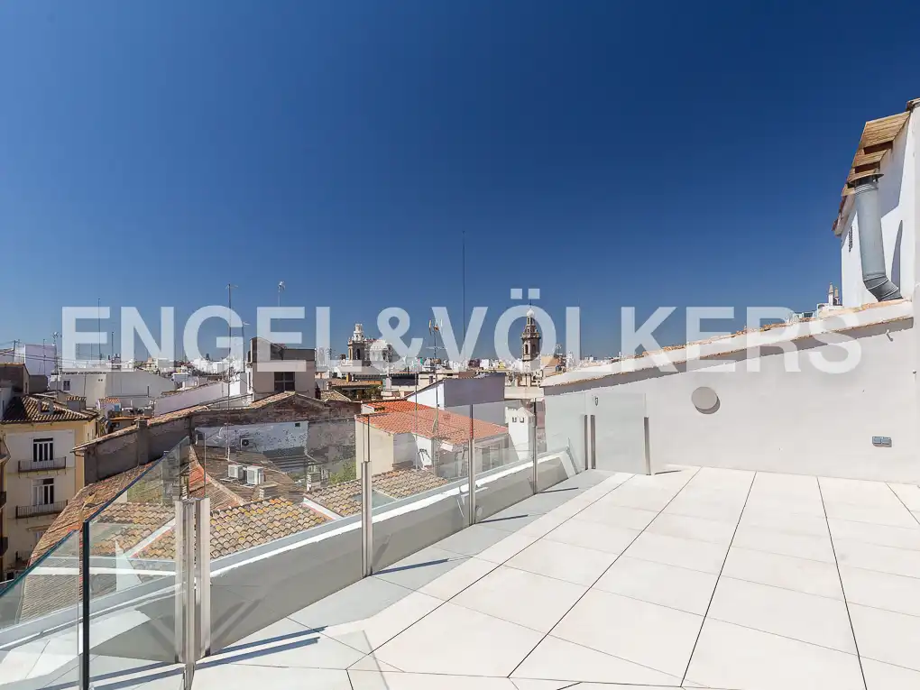 Terrassa de Àtic de lloguer en Valencia amb Aire condicionat, Calefacció i Terrassa
