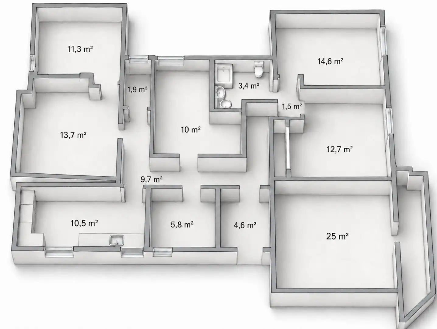 Piso en venta en Santander con Calefacción, Terraza y Amueblado