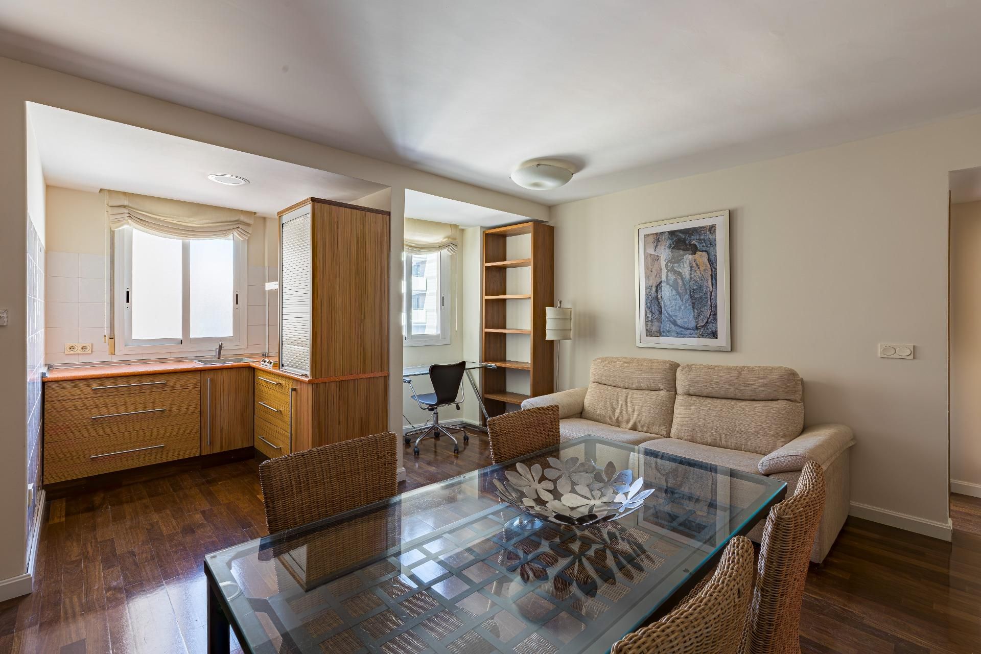 Sala d'estar de Apartament en venda en  Murcia Capital amb Aire condicionat