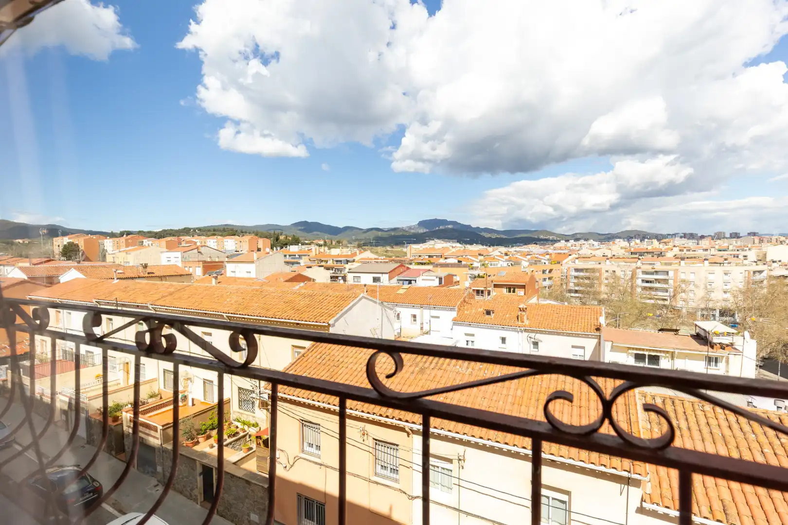 Bedroom of Flat for rent in Terrassa  with Air Conditioner, Heating and Parquet flooring