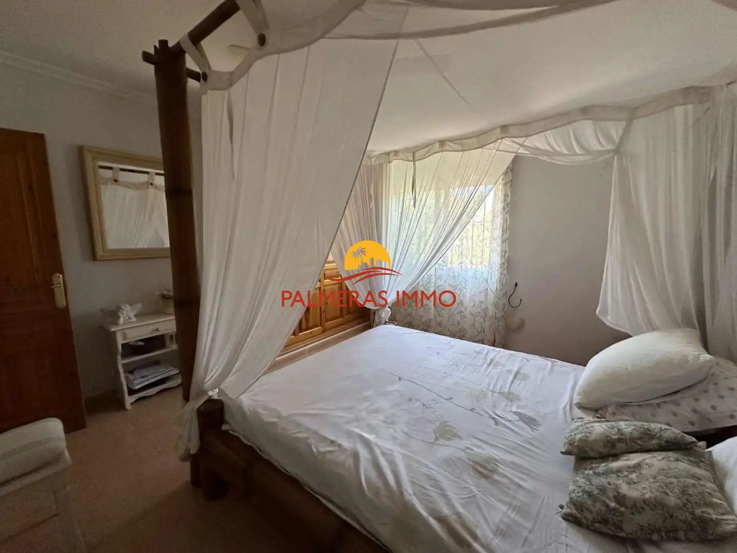 Schlafzimmer von Haus oder Chalet zum Verkauf in L'Ametlla de Mar  mit Klimaanlage, Schwimmbad und Möbliert