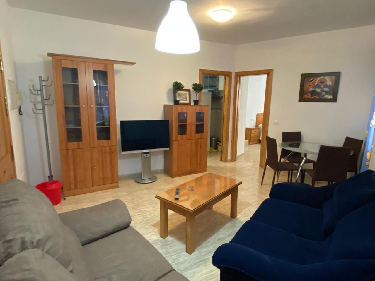 Sala d'estar de Planta baixa de lloguer en Mijas amb Moblat