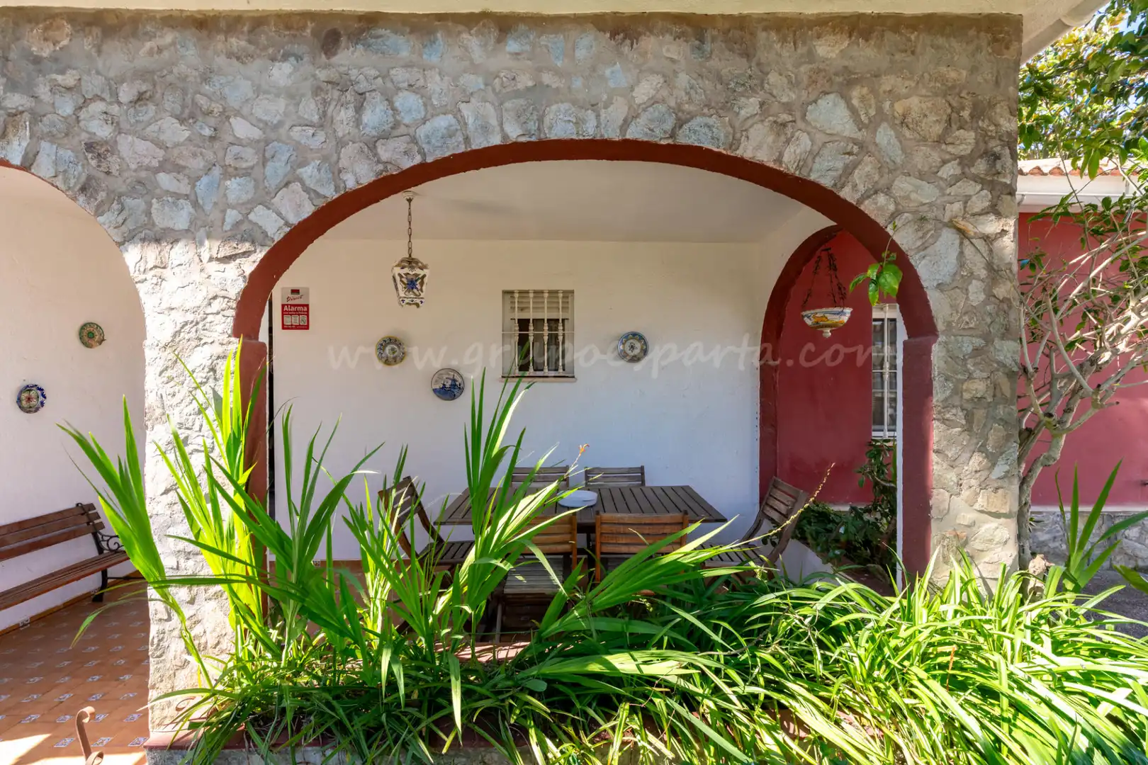 Jardín de Casa o chalet en venta en Villanueva del Ariscal con Aire acondicionado, Calefacción y Jardín privado