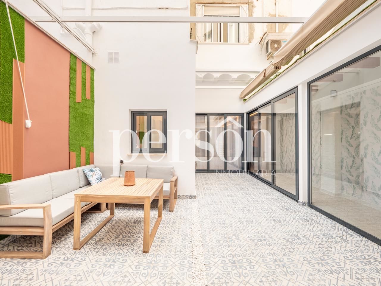 Terrassa de Planta baixa en venda en  Valencia Capital amb Aire condicionat, Terrassa i Moblat