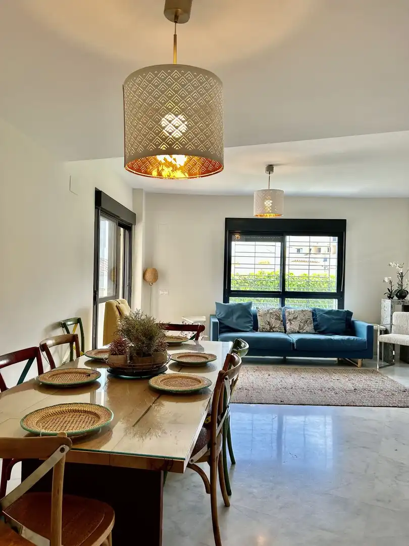 Comedor de Apartamento en venta en Estepona con Aire acondicionado, Terraza y Amueblado