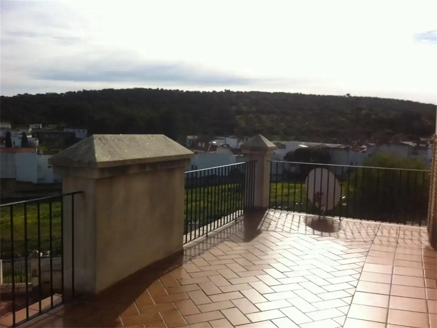 Terraza de Local en venta en Castilblanco de los Arroyos con Aire acondicionado, Parquet y Amueblado