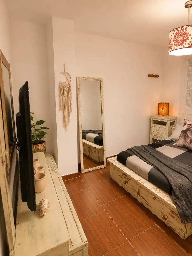 Bedroom of Flat for sale in Sevilla  with Air Conditioner