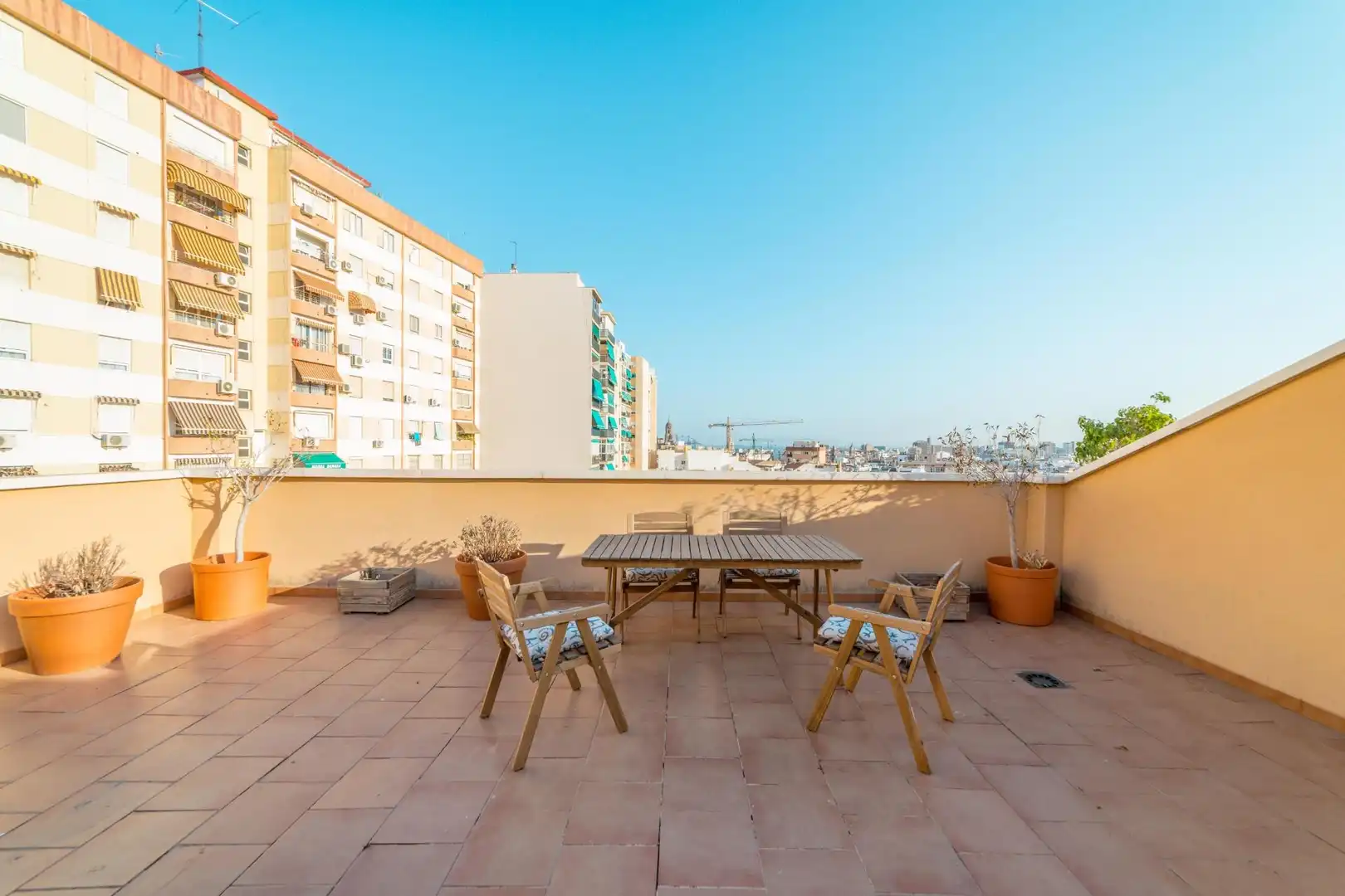 Terrassa de Àtic de lloguer en Málaga amb Aire condicionat, Calefacció i Terrassa