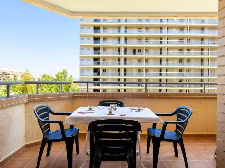 Terraza de Apartamento en venta en Oropesa del Mar / Orpesa con Aire acondicionado, Calefacción y Jardín privado