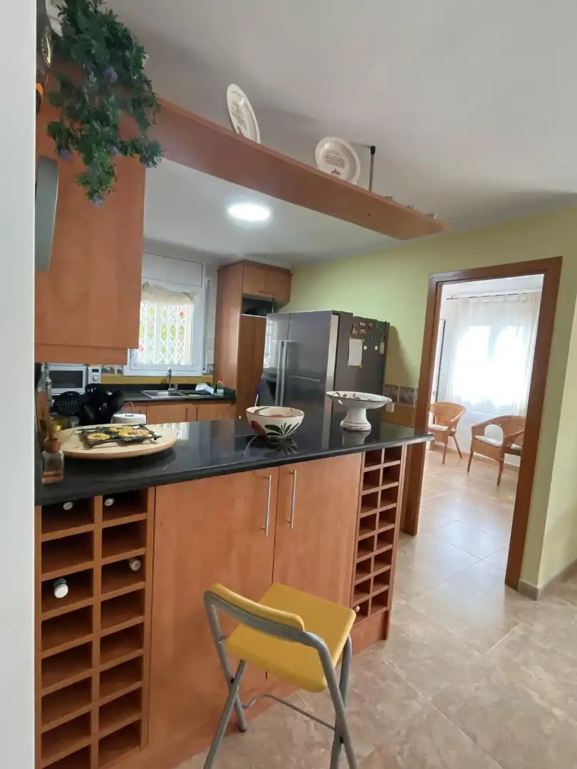 Cocina de Planta baja en venta en Castell d'Aro, Platja d'Aro i s'Agaró con Aire acondicionado, Jardín privado y Terraza