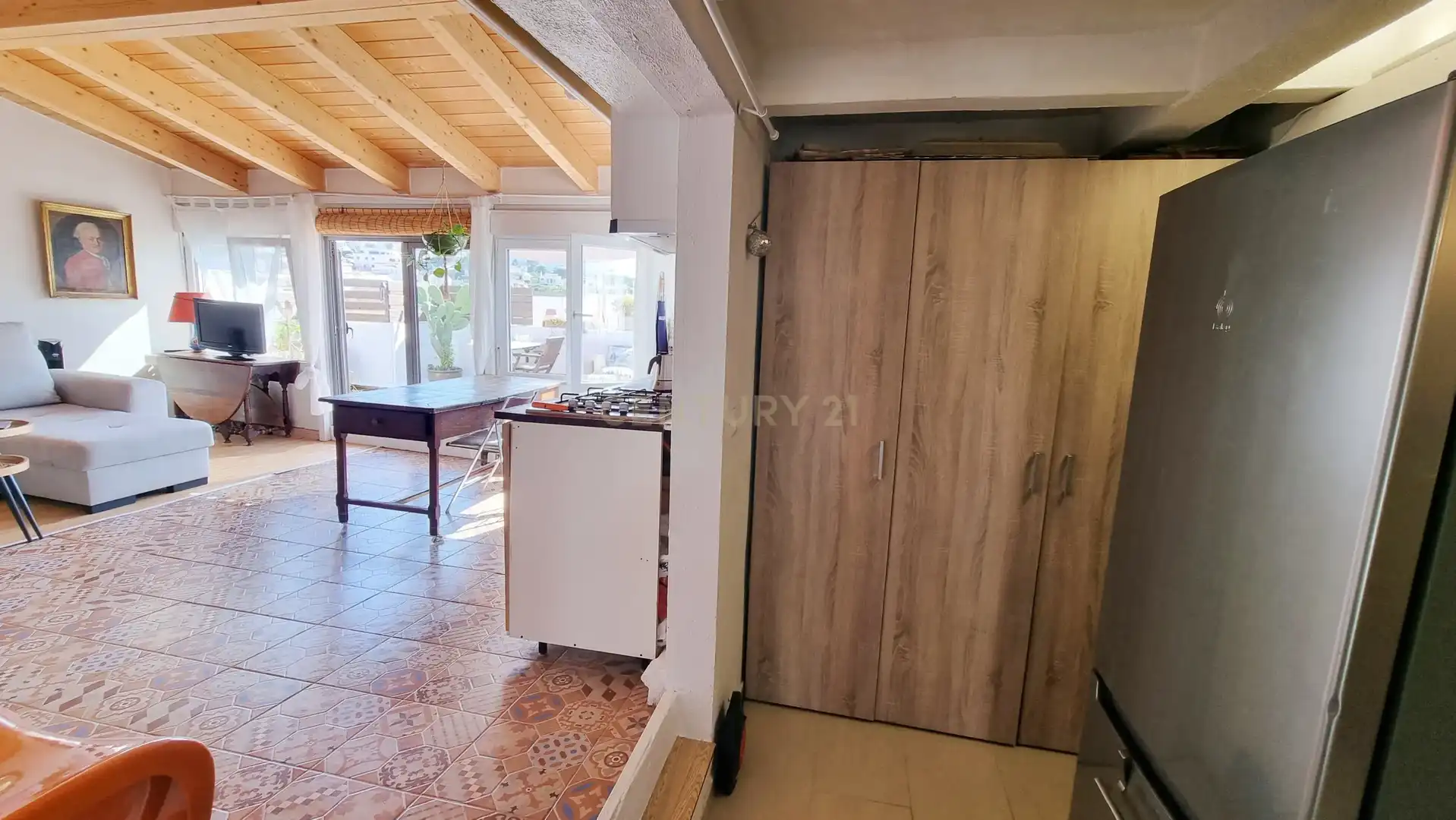 Cuina de Apartament en venda en Llançà amb Aire condicionat i Microones