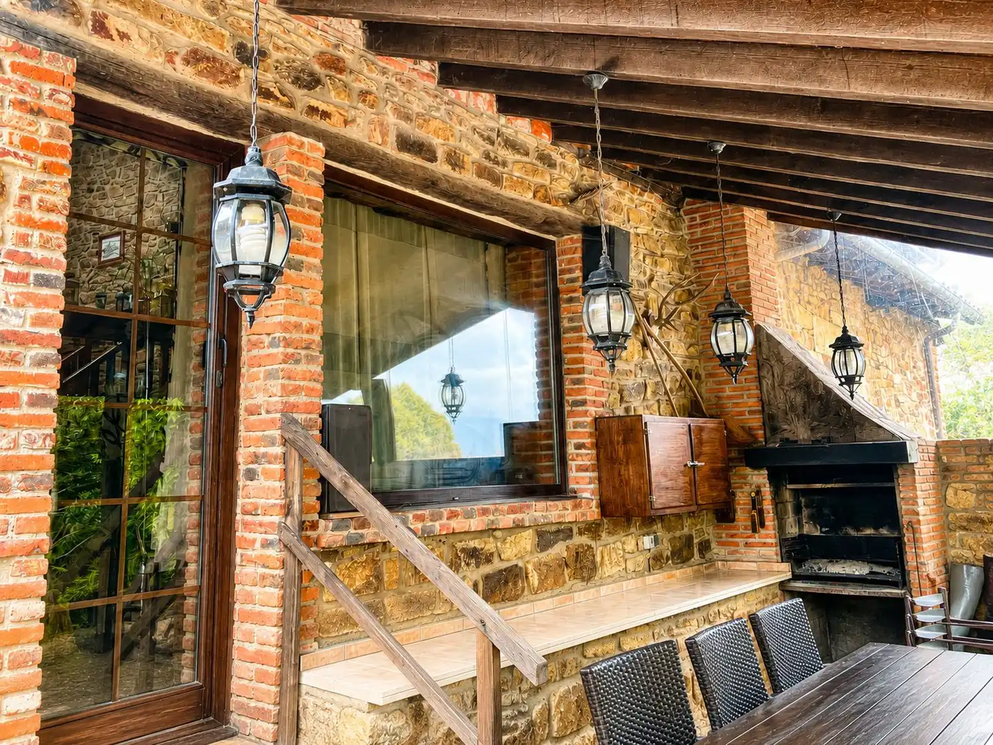 Terraza de Casa o chalet en venta en Arenas de Iguña con Calefacción, Terraza y Piscina