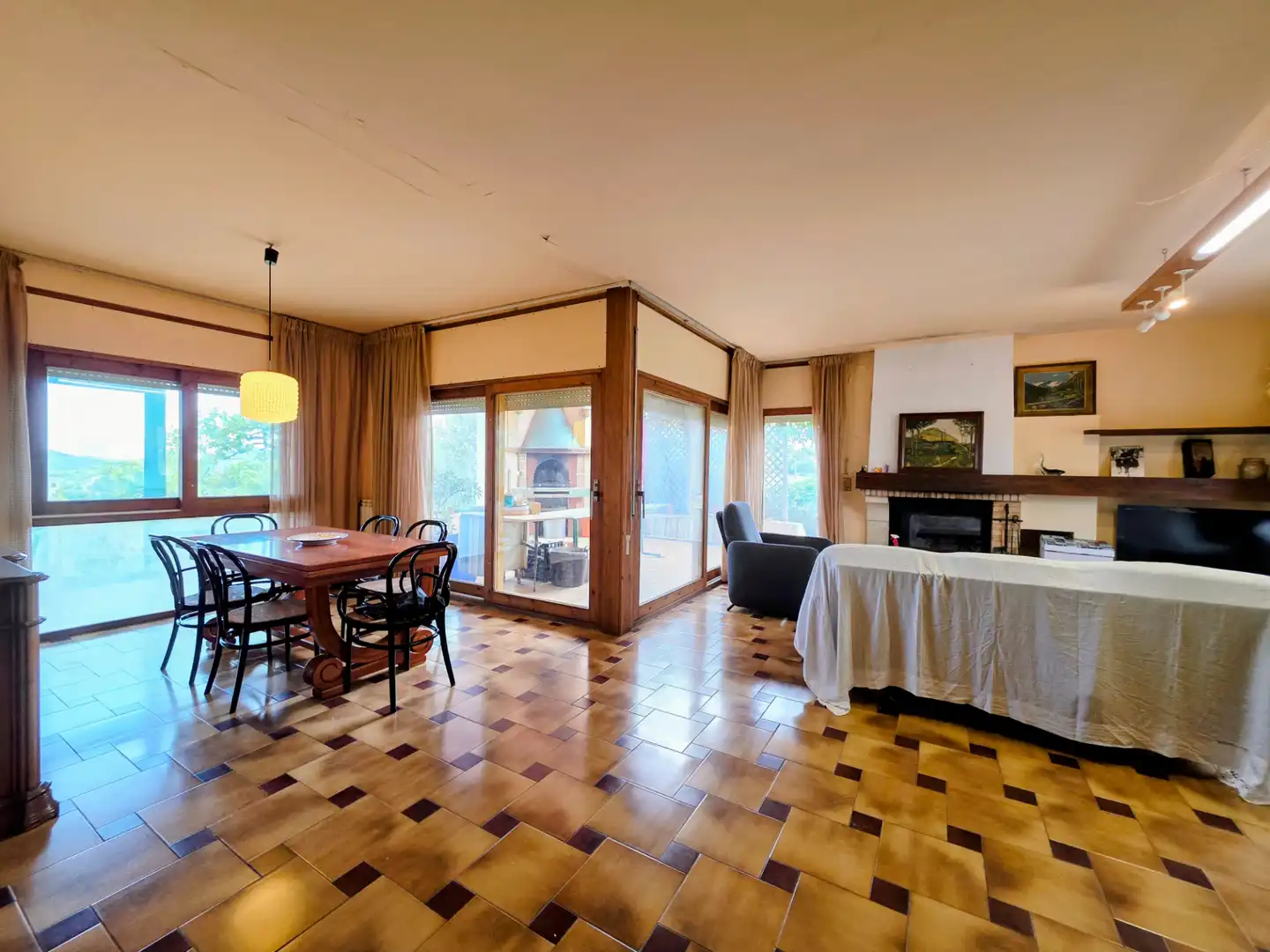 Comedor de Casa o chalet en venta en Sant Cugat Sesgarrigues con Calefacción, Terraza y Amueblado