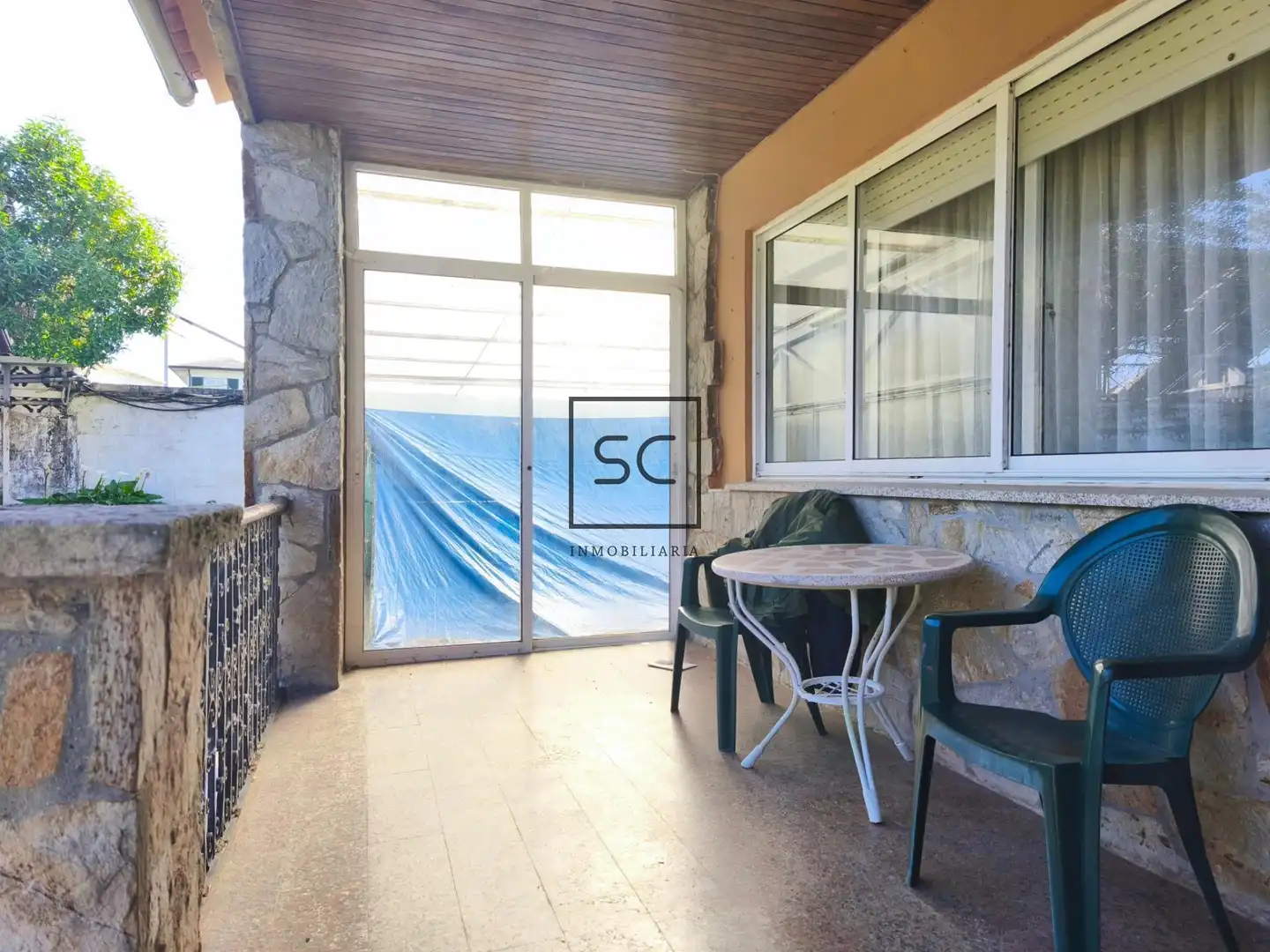 Terrassa de Casa o xalet en venda en Ferrol amb Calefacció, Jardí privat i Traster