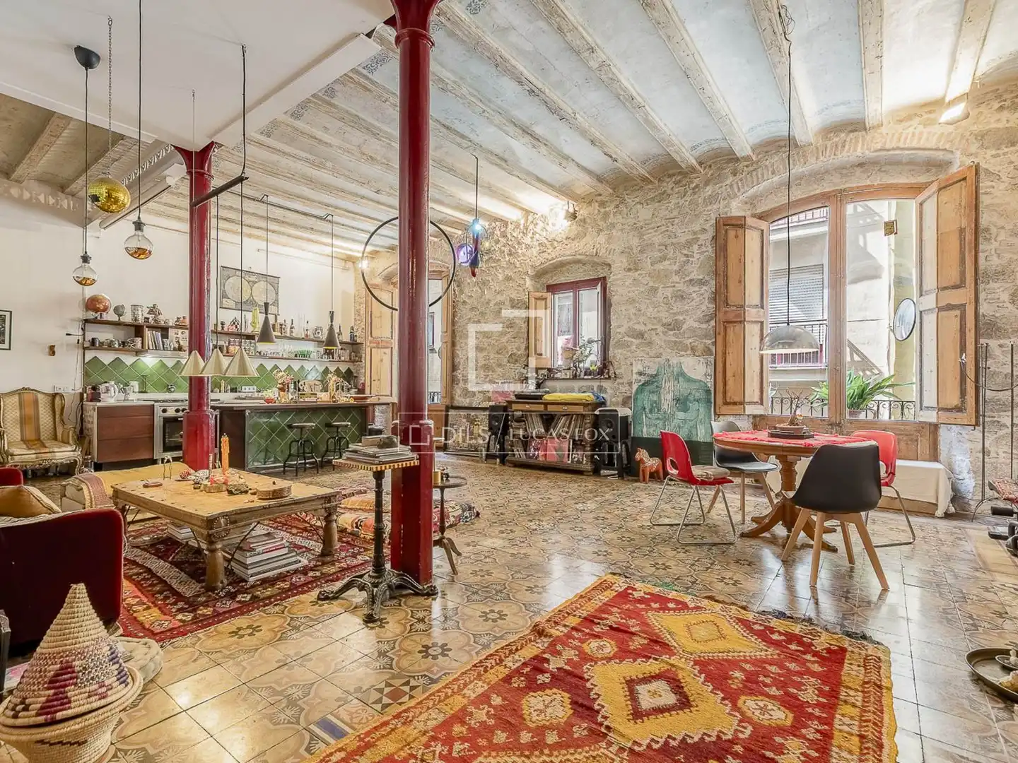 Vista exterior de Piso en venta en Barcelona con Aire acondicionado, Terraza y Balcón