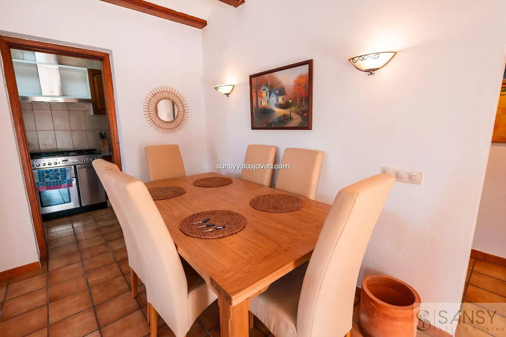 Dining room of Houses for sale in Jávea / Xàbia  with Storage room