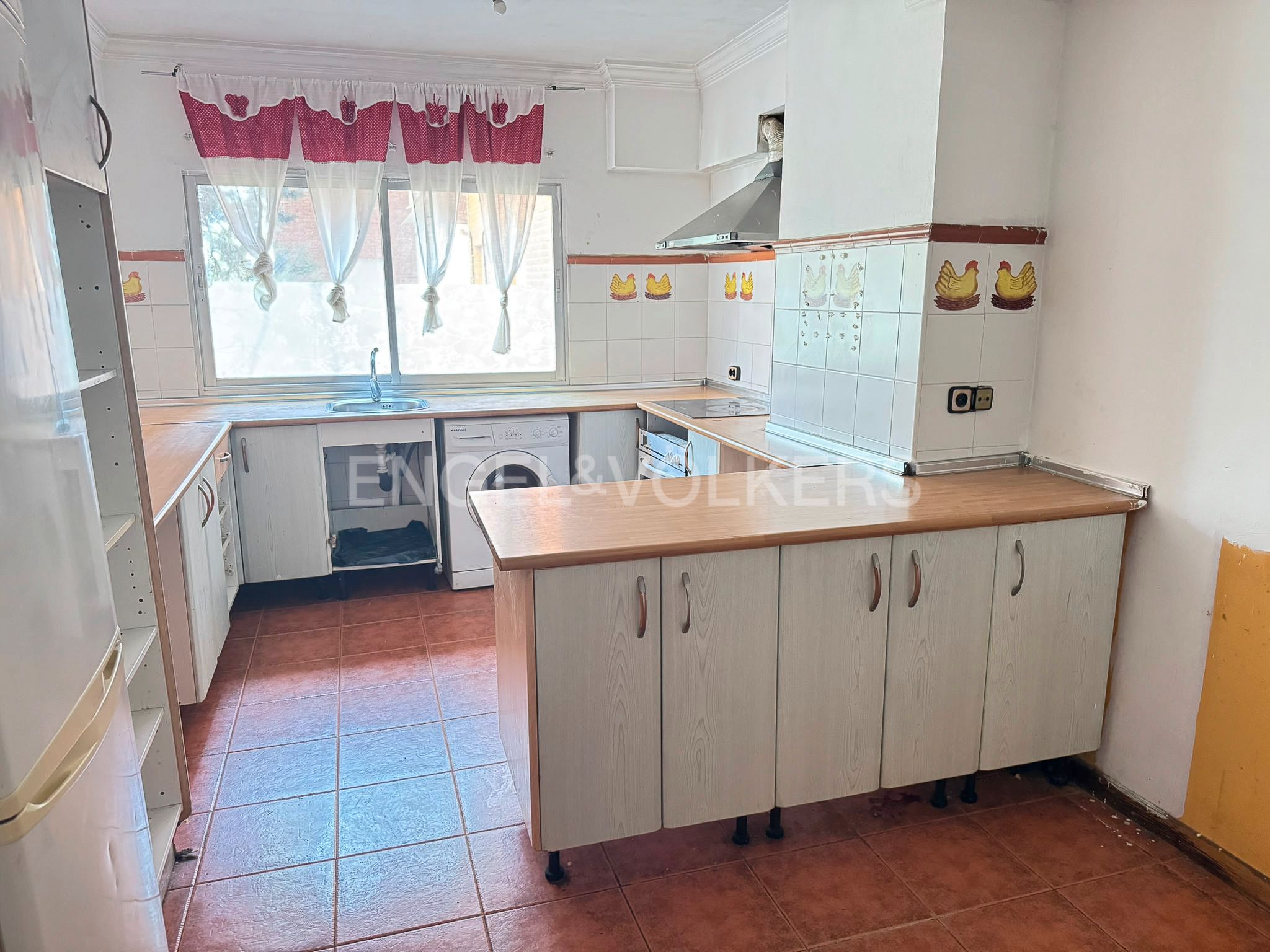Kitchen of Apartment for sale in Móstoles  with Heating, Parquet flooring and Terrace