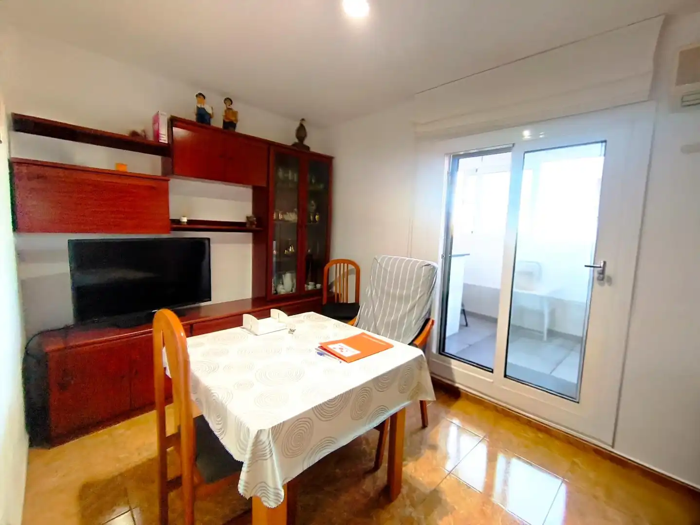 Sala d'estar de Àtic en venda en Barcelona