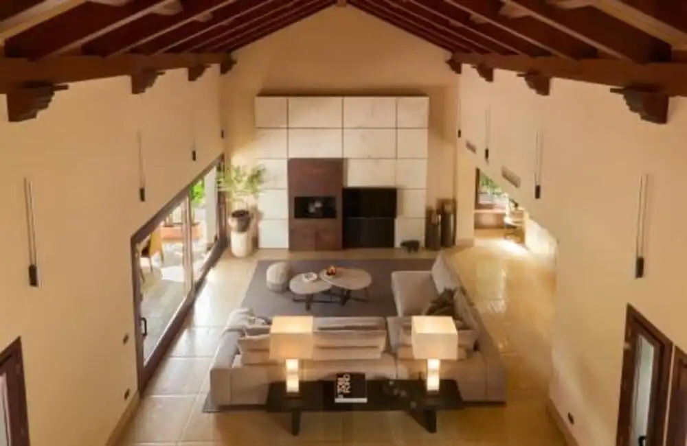 Living room of Houses for rent in Marbella  with Air Conditioner, Private garden and Terrace