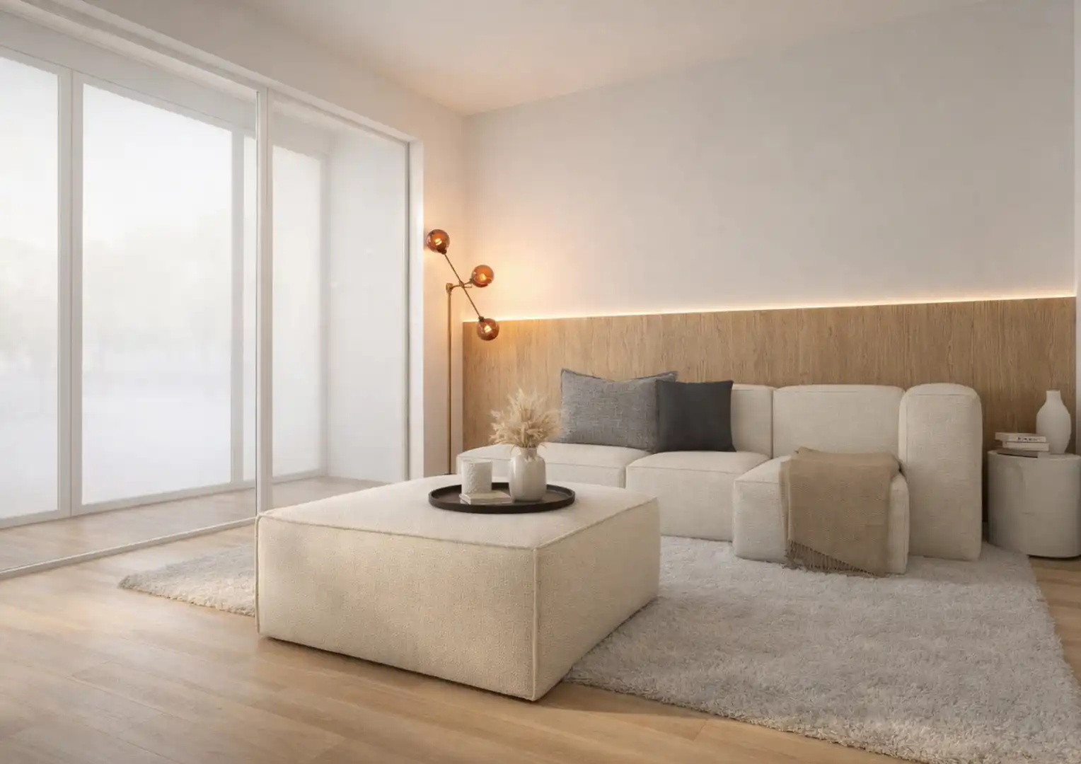 Sala de estar de Piso en venta en Terrassa con Aire acondicionado, Calefacción y Trastero