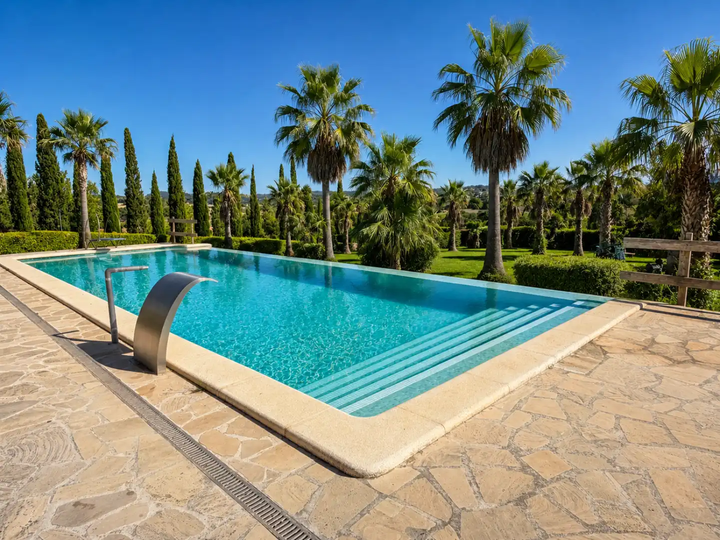 Piscina de Casa o xalet en venda en Lloret de Vistalegre amb Aire condicionat, Terrassa i Piscina