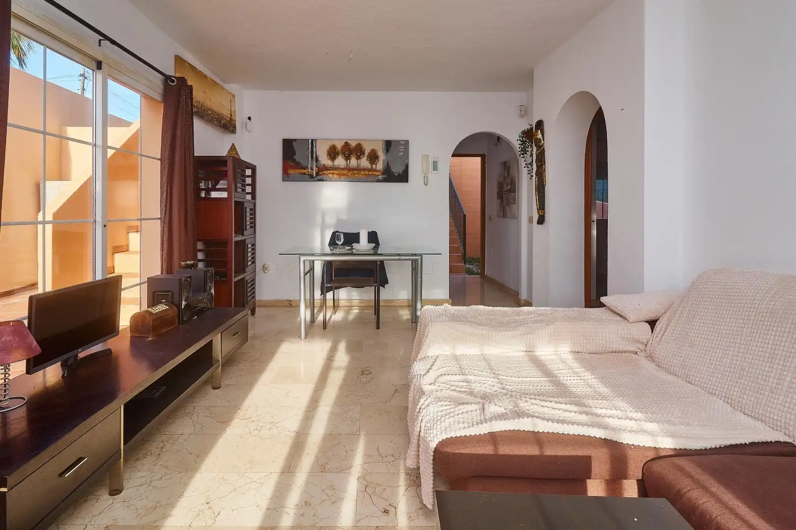 Dormitori de Casa o xalet en venda en Mijas amb Aire condicionat, Jardí privat i Terrassa