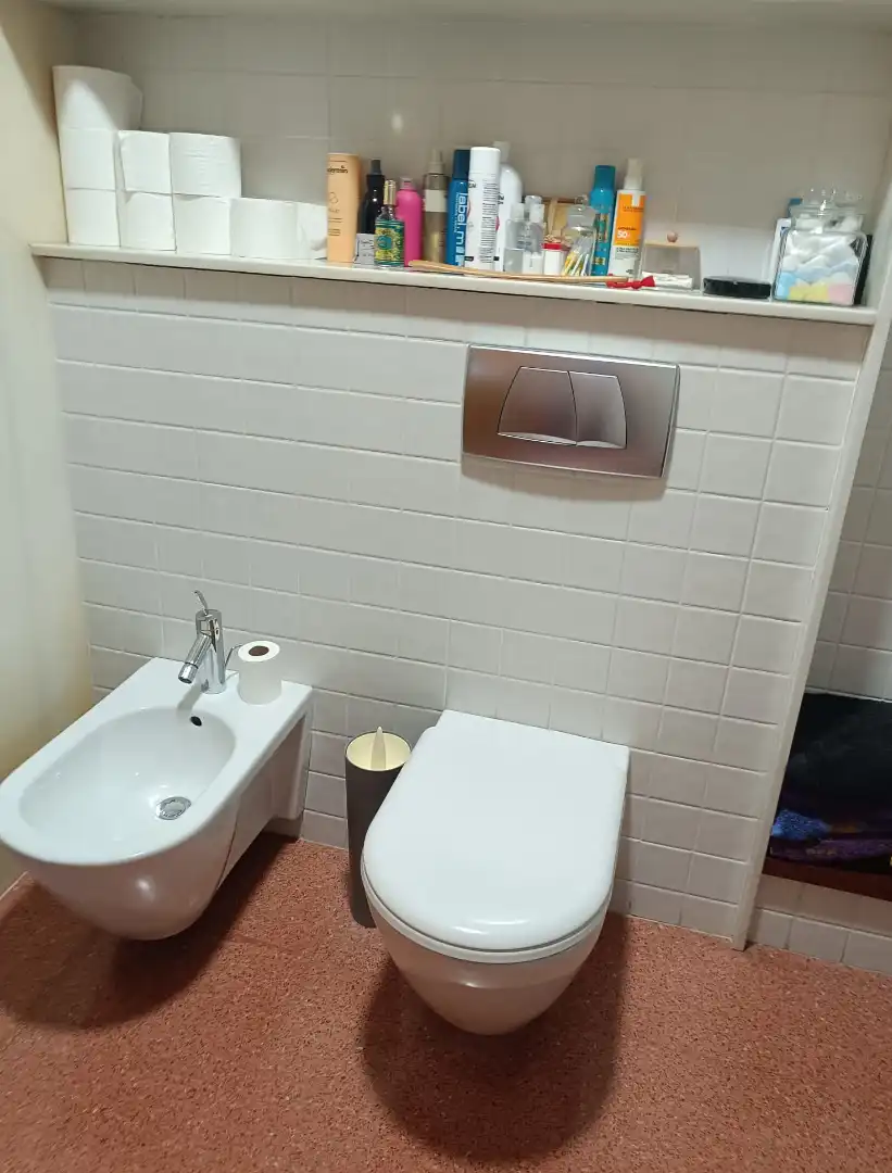Bathroom of Houses for sale in Sant Esteve de Palautordera  with Air Conditioner, Heating and Private garden