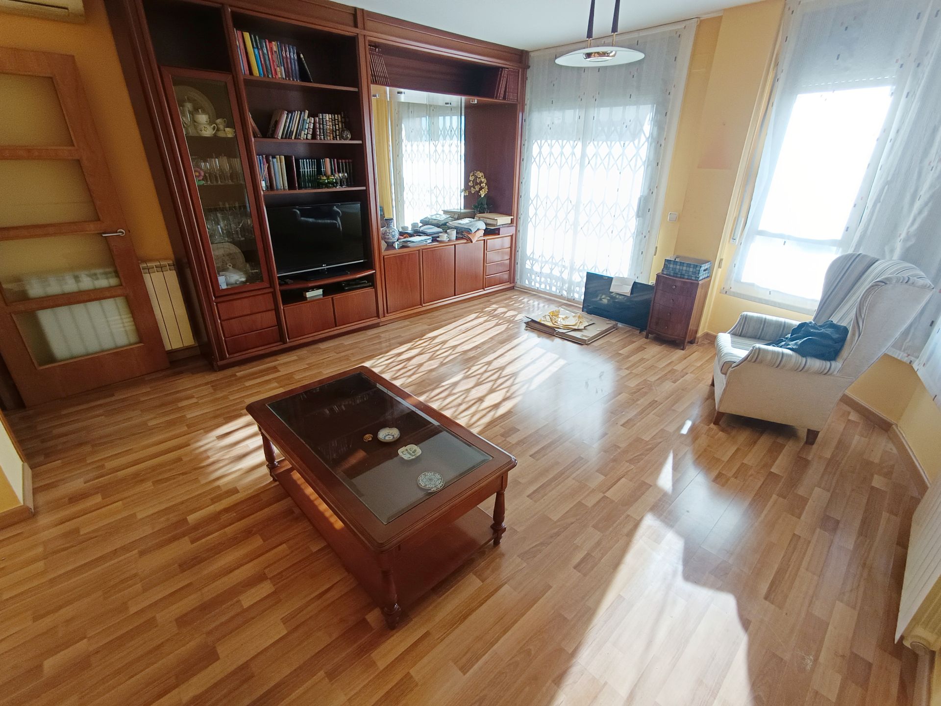 Sala d'estar de Pis en venda en  Lleida Capital amb Calefacció, Parquet i Traster