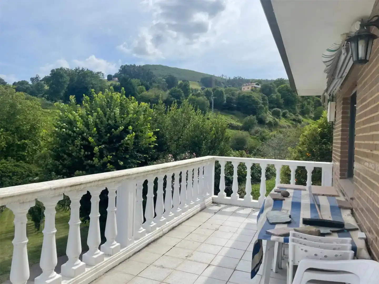 Terrassa de Finca rústica en venda en Puente Viesgo amb Aire condicionat i Balcó