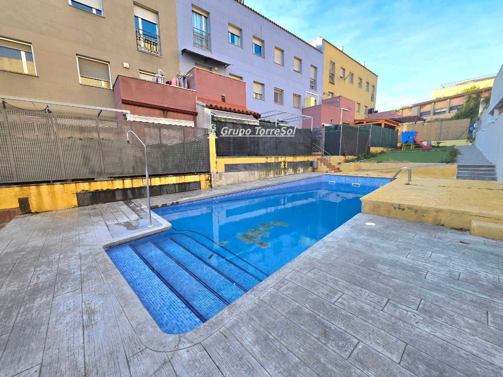 Swimming pool of Duplex for sale in Els Pallaresos  with Air Conditioner, Heating and Terrace