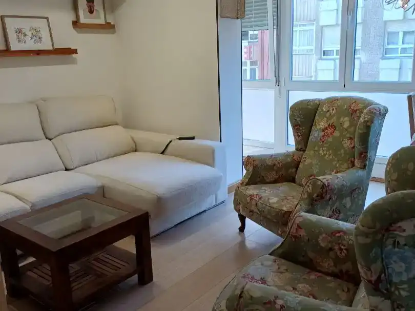 Sala d'estar de Pis de lloguer en Gijón 
