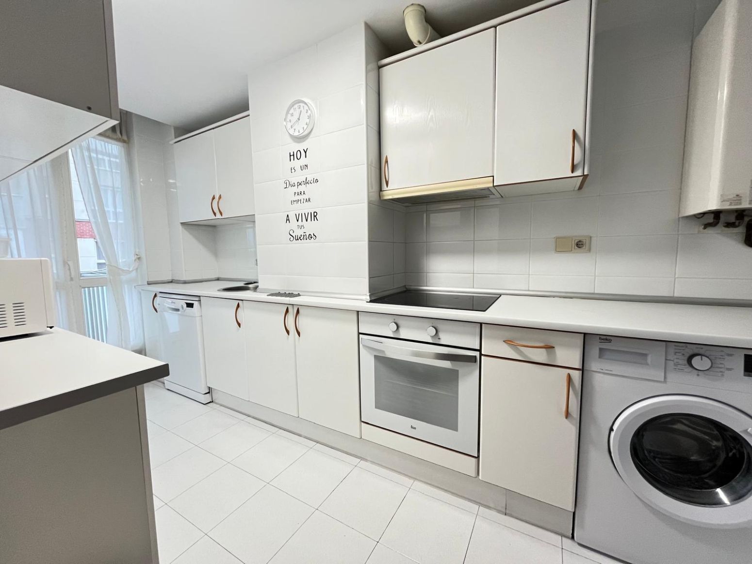 Kitchen of Flat to rent in Camargo  with Heating, Parquet flooring and Balcony