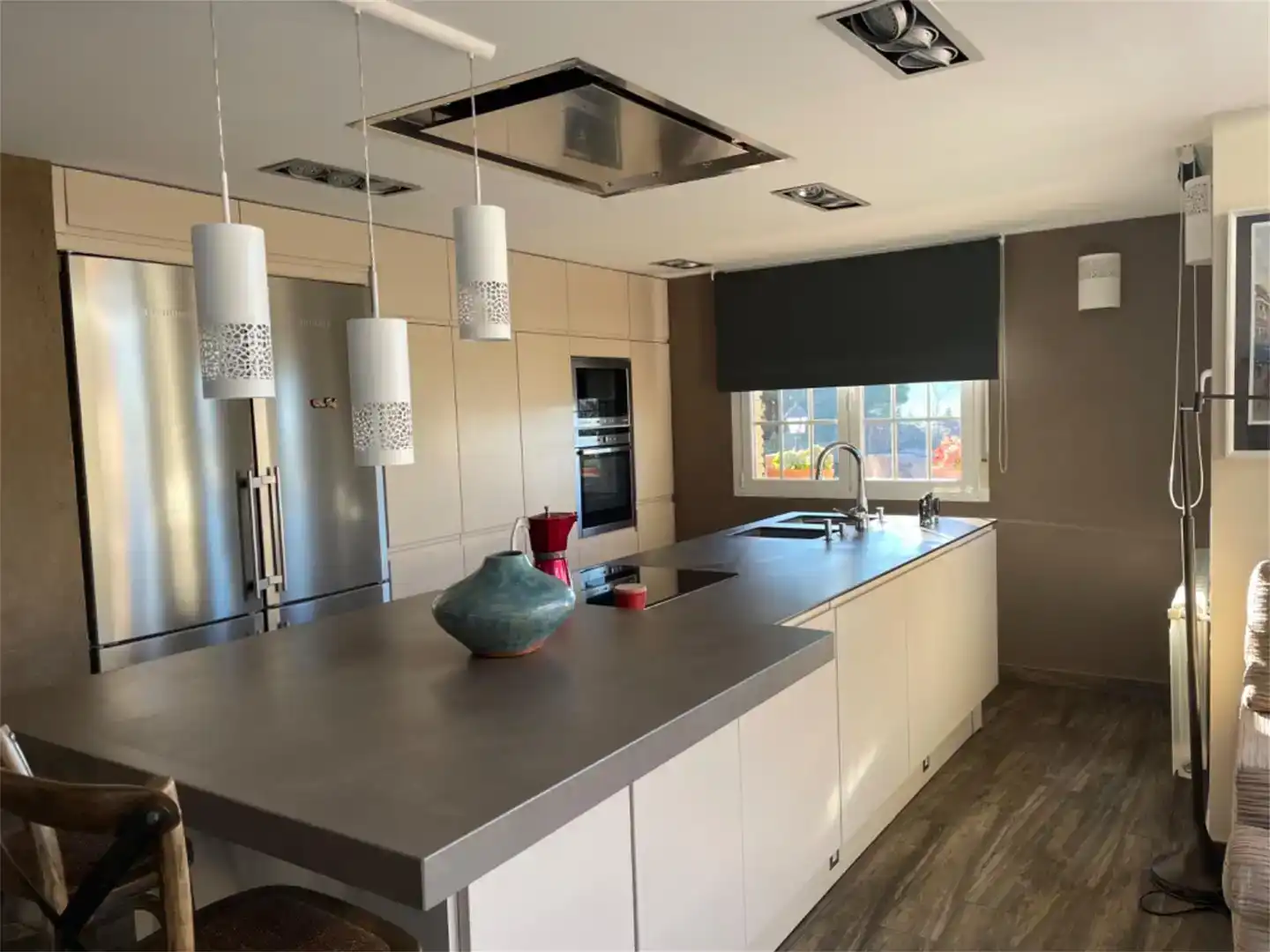 Cocina de Casa o chalet en venta en Manzanares El Real con Aire acondicionado, Jardín privado y Trastero