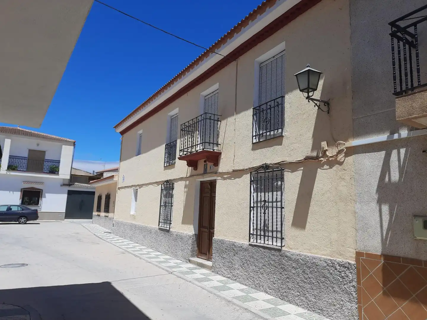 Exterior view of Houses for sale in Huélago  with Private garden, Terrace and Storage room