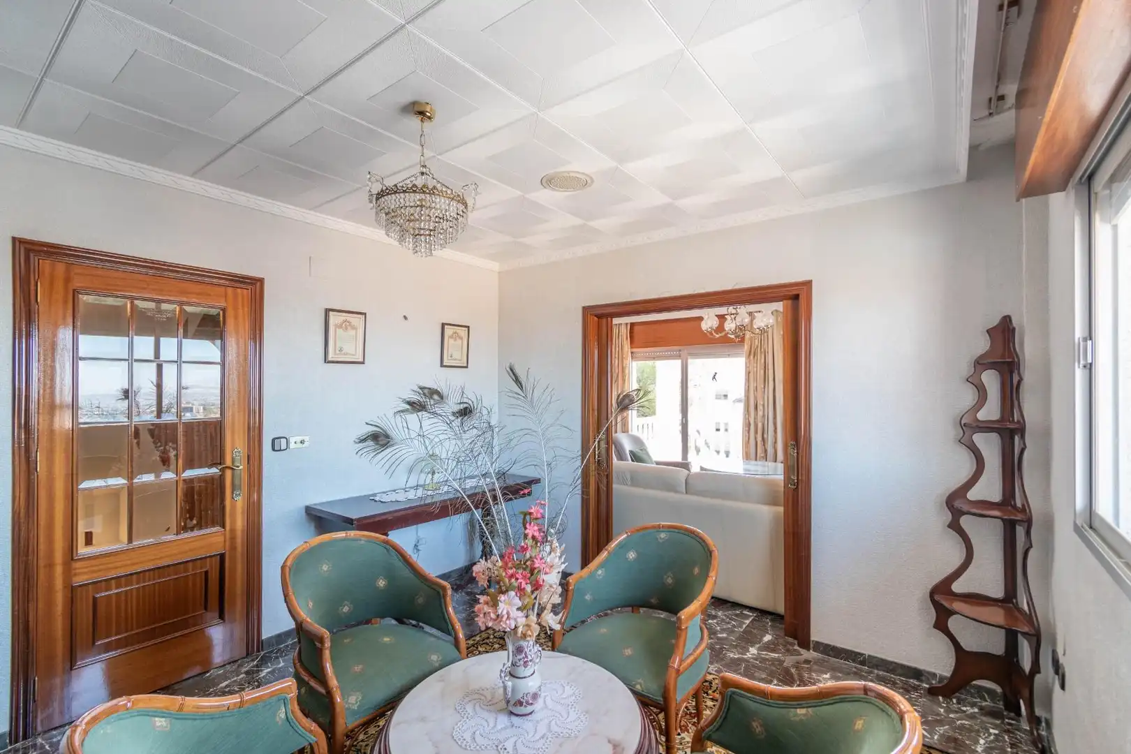 Dining room of Detached homes for sale in Jun  with Terrace, Furnished and Alarm